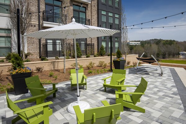 Recreation area with state-of-the-art fitness equipment at The Lights at Northwinds Apartments, a Greystar luxury community