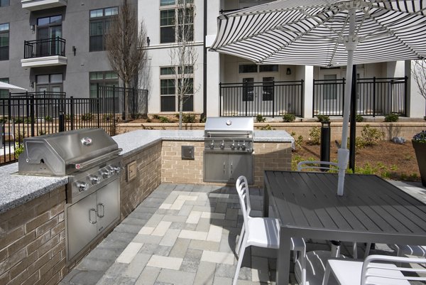 grill area at The Lights at Northwinds Apartments