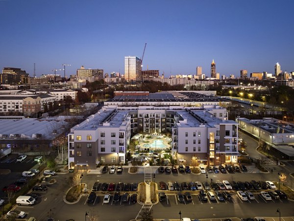 The Lowery: Contemporary luxury apartment building with urban architectural design