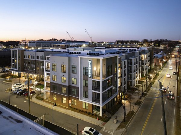 The Lowery Apartments: Modern luxury building in vibrant downtown area
