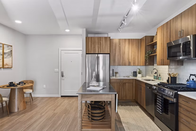 kitchen at The Madison at Marshfield Apartments