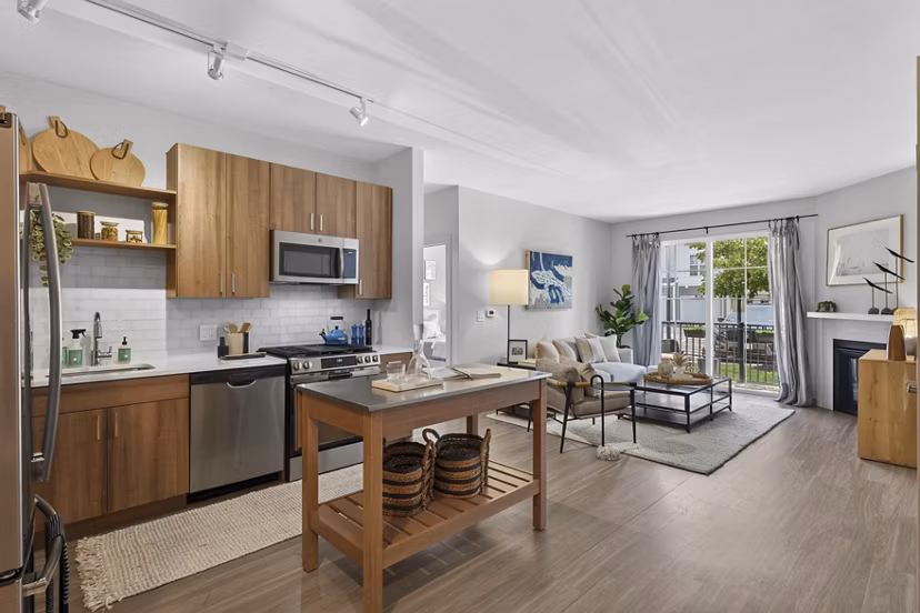 kitchen at The Madison at Marshfield Apartments