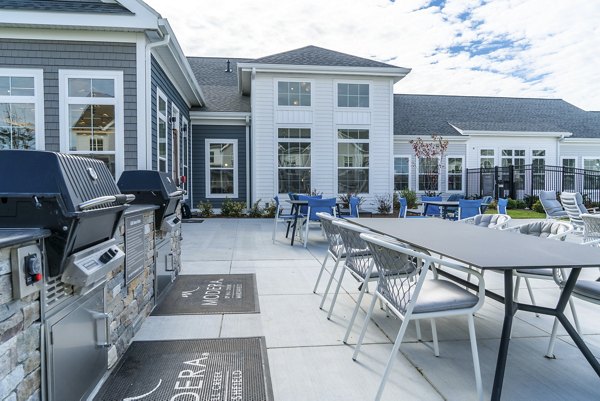 Patio at The Madison at Marshfield