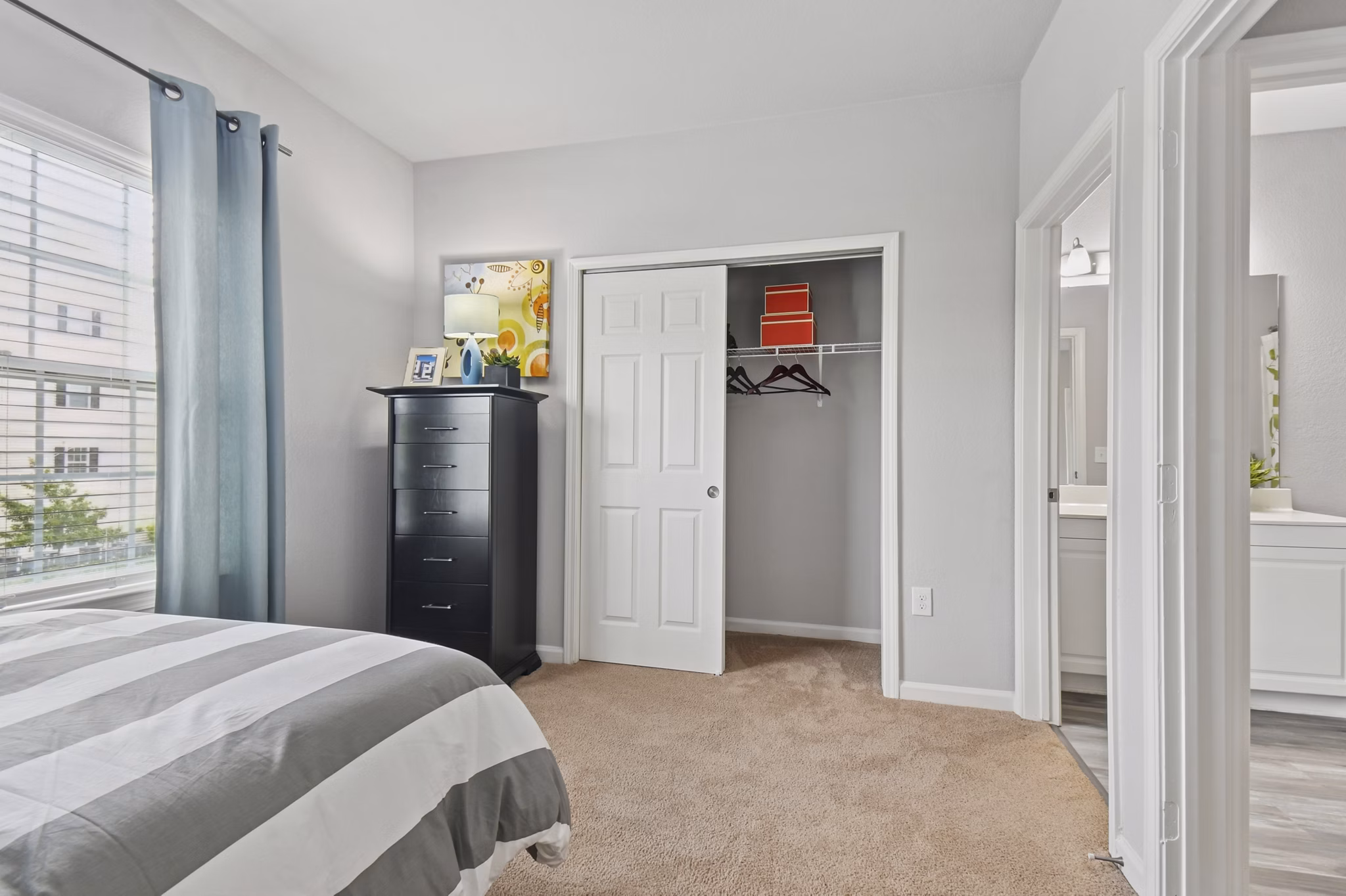 bedroom at The Park at Walnut Ridge Apartments