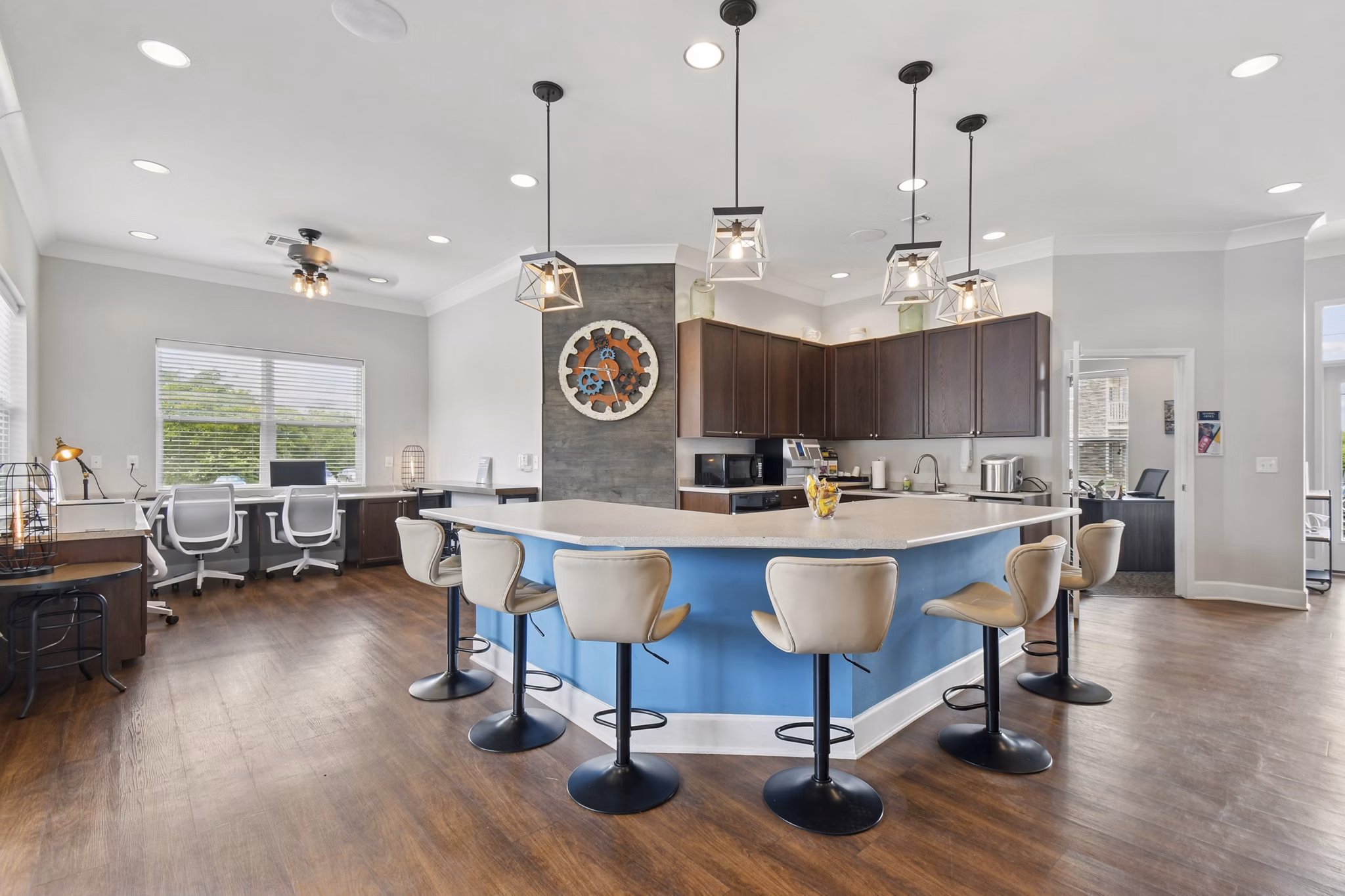 clubhouse at The Park at Walnut Ridge Apartments