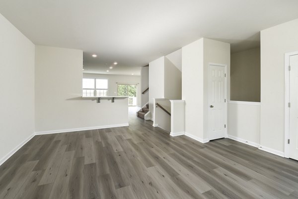 Living Room at Towns at Walnut Ridge Apartments