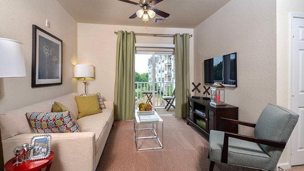 Living Room at The Park at Walnut Ridge Apartments