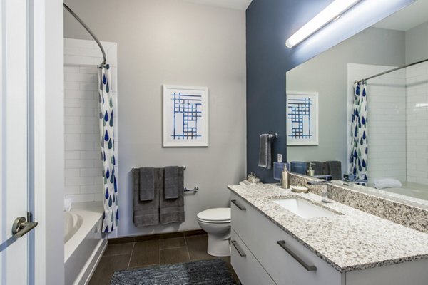 bathroom at Re150 Apartments