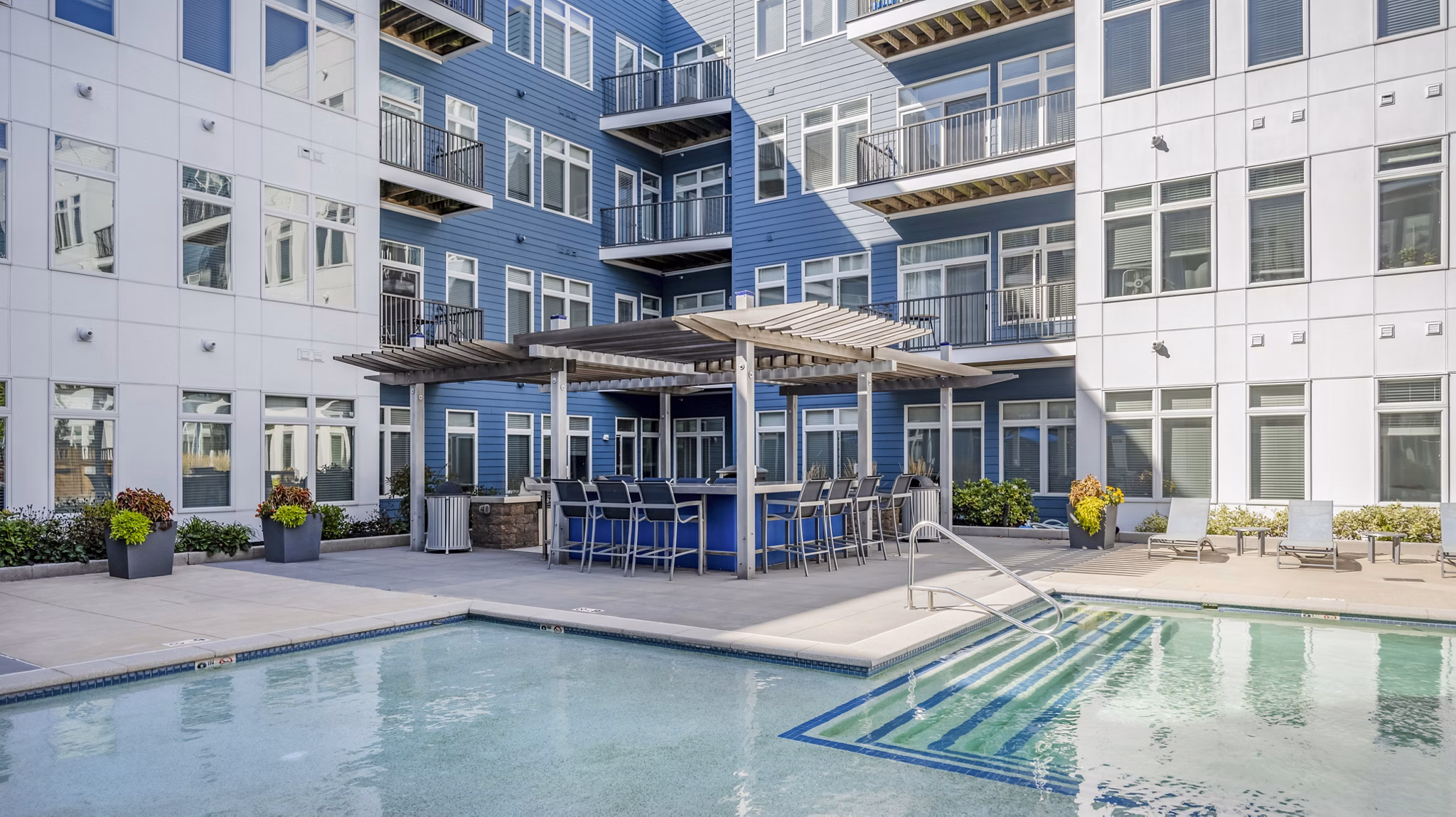 Pool at Re150 Apartments
