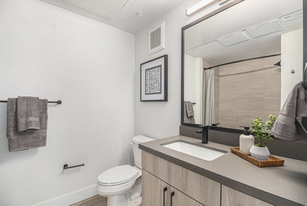 bathroom at Solana Central Park Apartments 