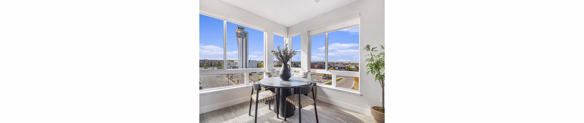 living room at Solana Central Park Apartments 