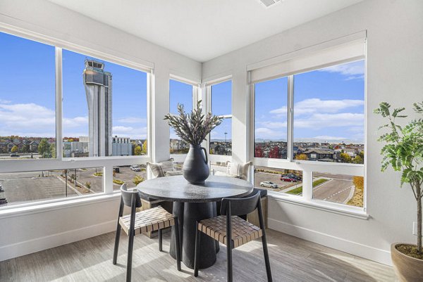 living room at Solana Central Park Apartments 