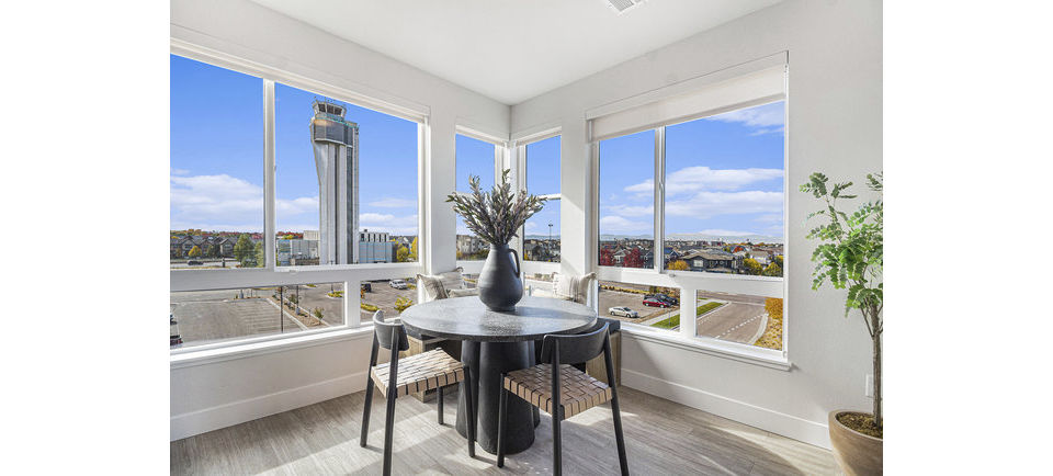 living room at Solana Central Park Apartments 