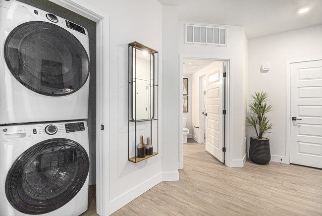 Laundry room at Solana Central Park