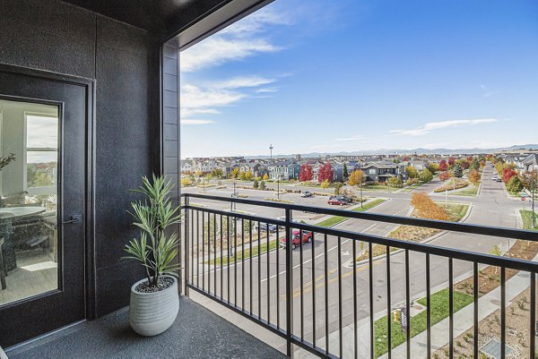 patio at Solana Central Park Apartments 