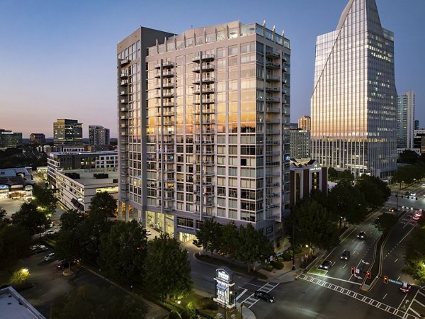 Exterior at The Tower on Piedmont Apartments