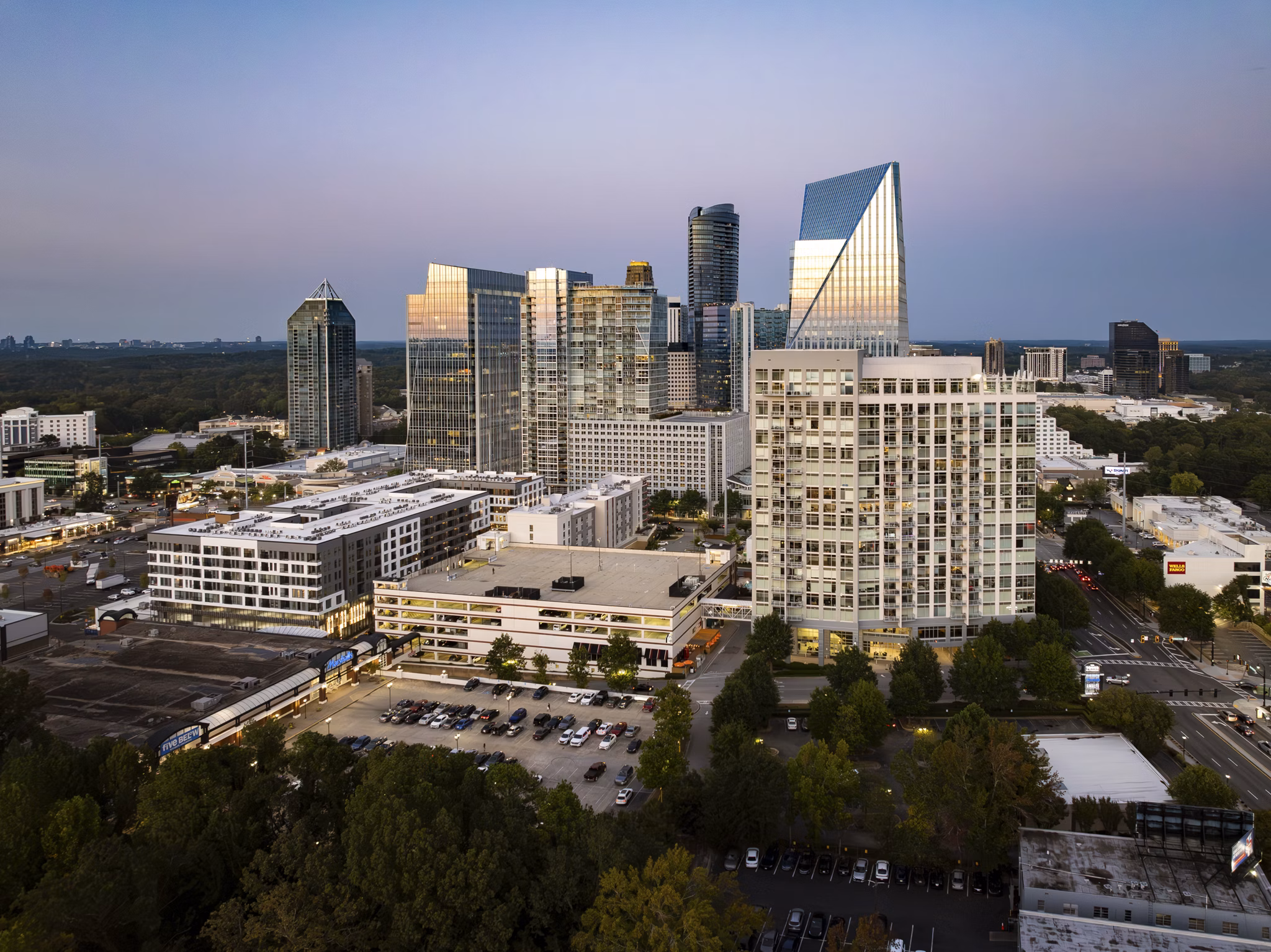 building at Tower on Piedmont Apartments
