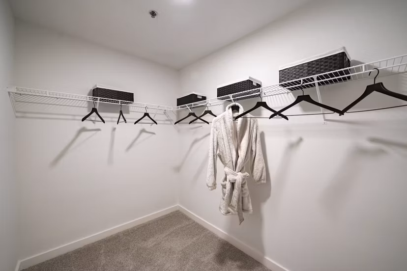 closet at Tower on Piedmont Apartments