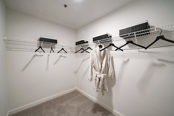 closet at Tower on Piedmont Apartments