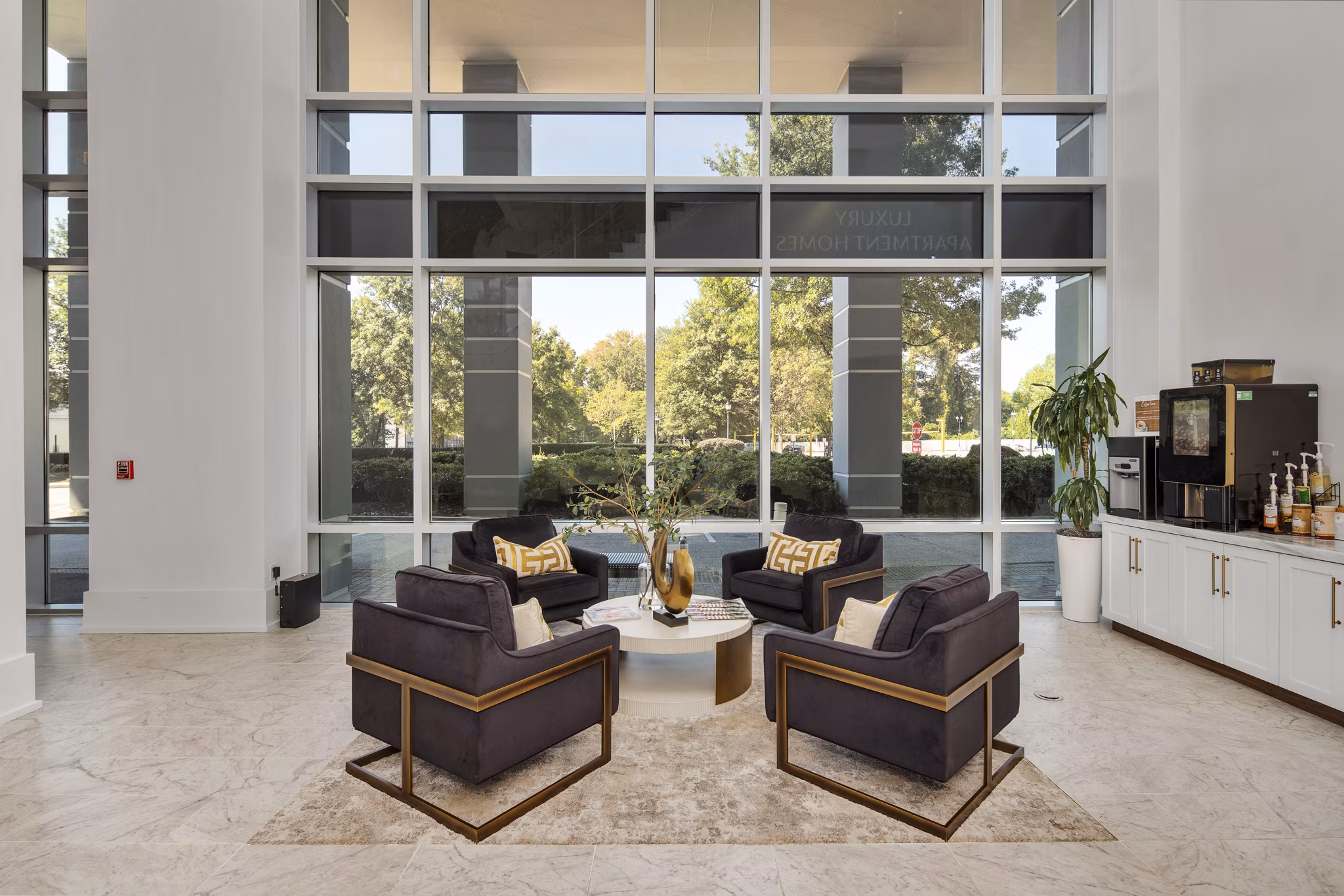 clubhouse at Tower on Piedmont Apartments