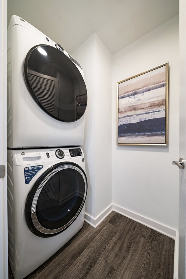 laundry facility at Tower on Piedmont Apartments