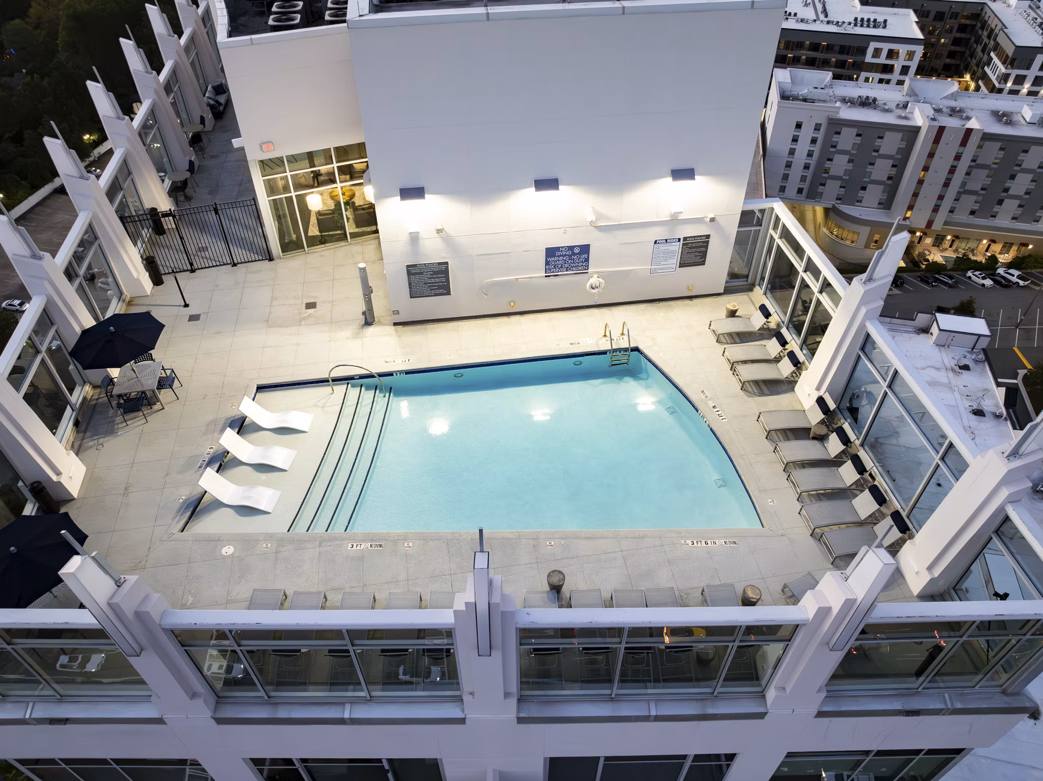 pool at Tower on Piedmont Apartments
