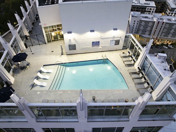 Pool at The Tower on Piedmont Apartments