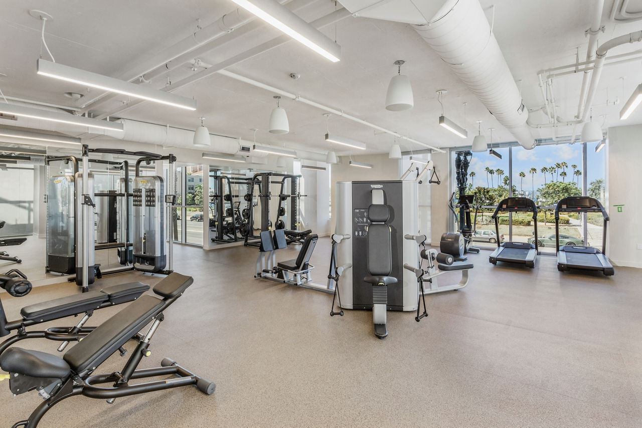 Gym at Valentina By Alta (1 of 2)