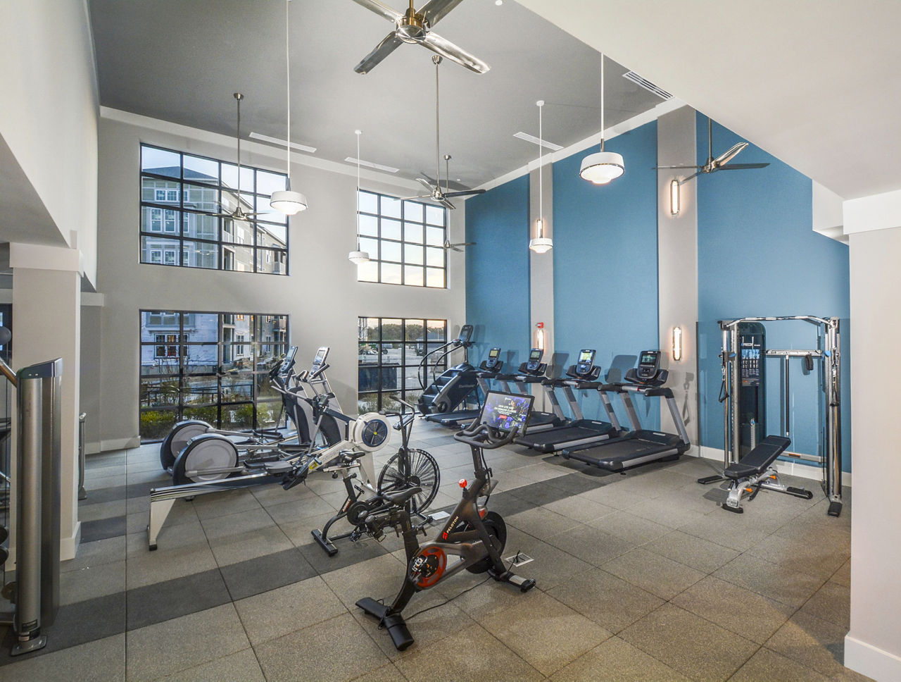 Gym at The Wexley At 100 (3 of 3)