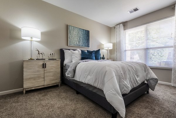 bedroom at The Windsor Apartments