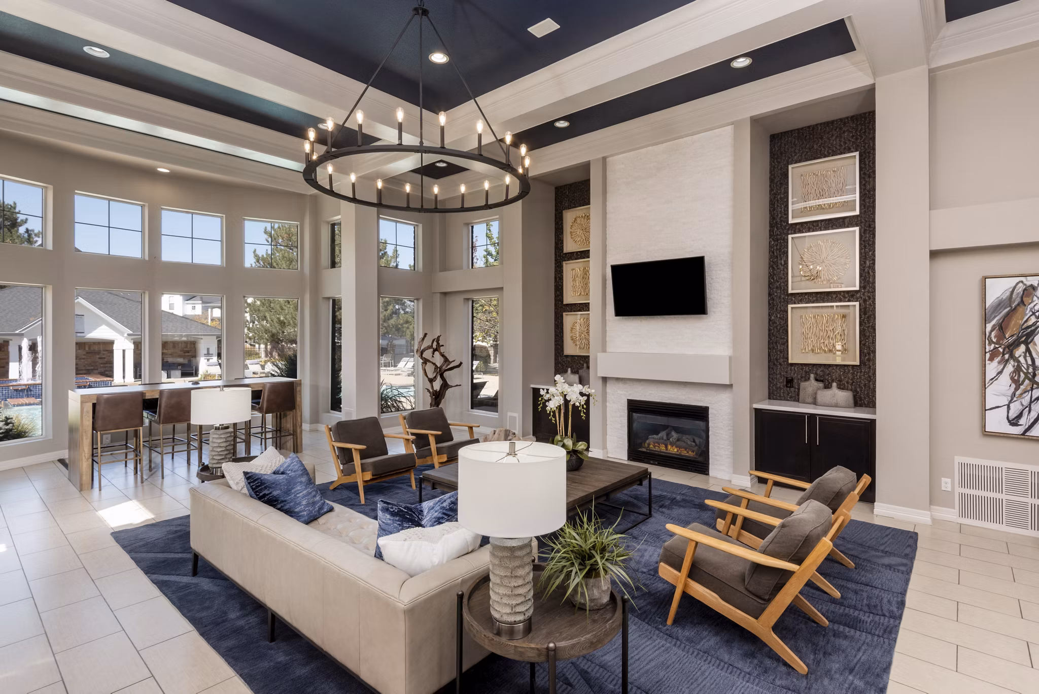 clubhouse at The Windsor Apartments