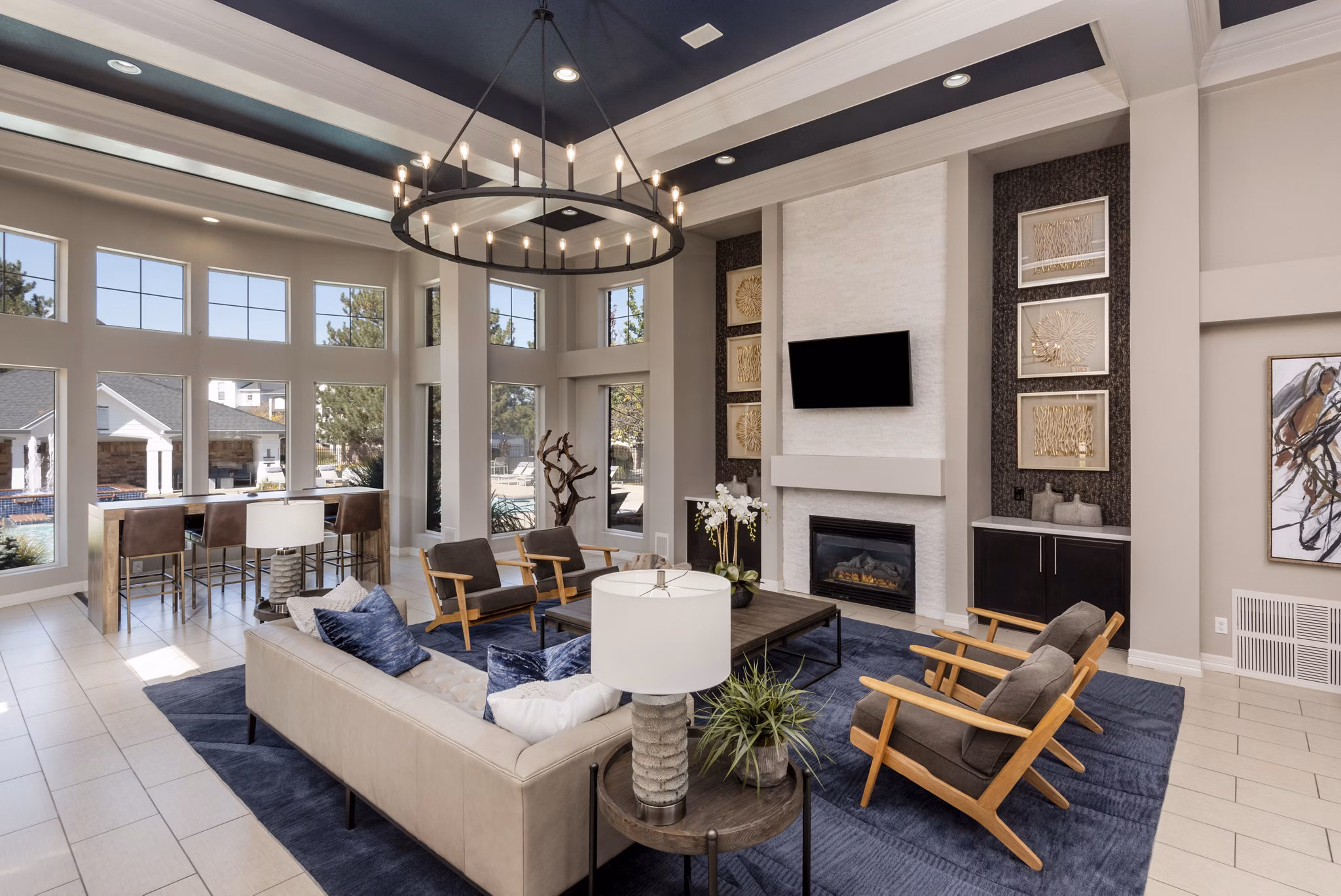 clubhouse at The Windsor Apartments