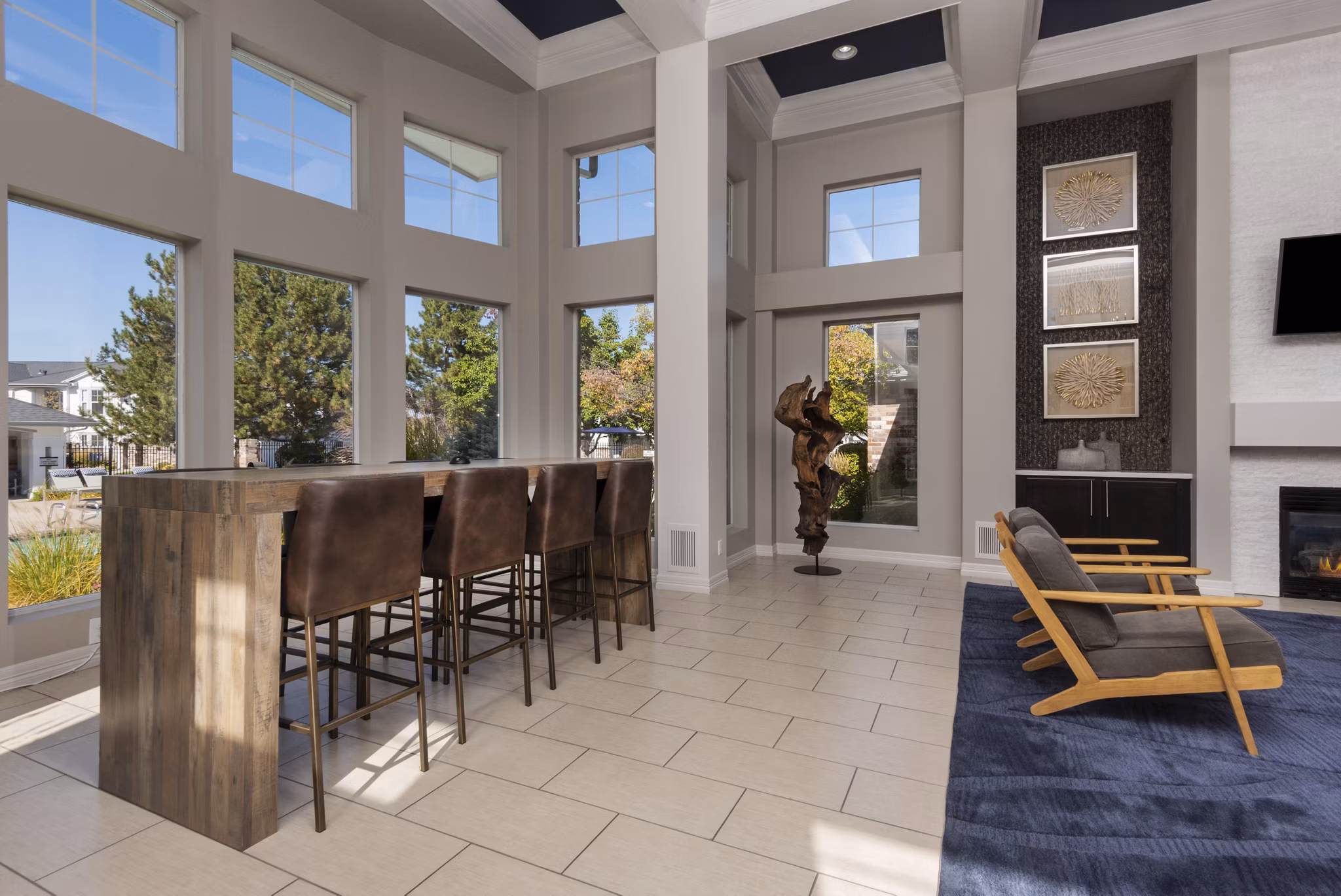 clubhouse at The Windsor Apartments