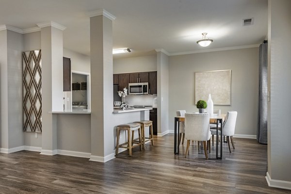 dining room at The Windsor Apartments