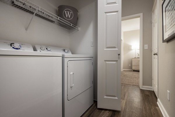 laundry room at The Windsor Apartments