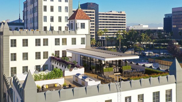 patio/balcony at Ocean Center Apartments