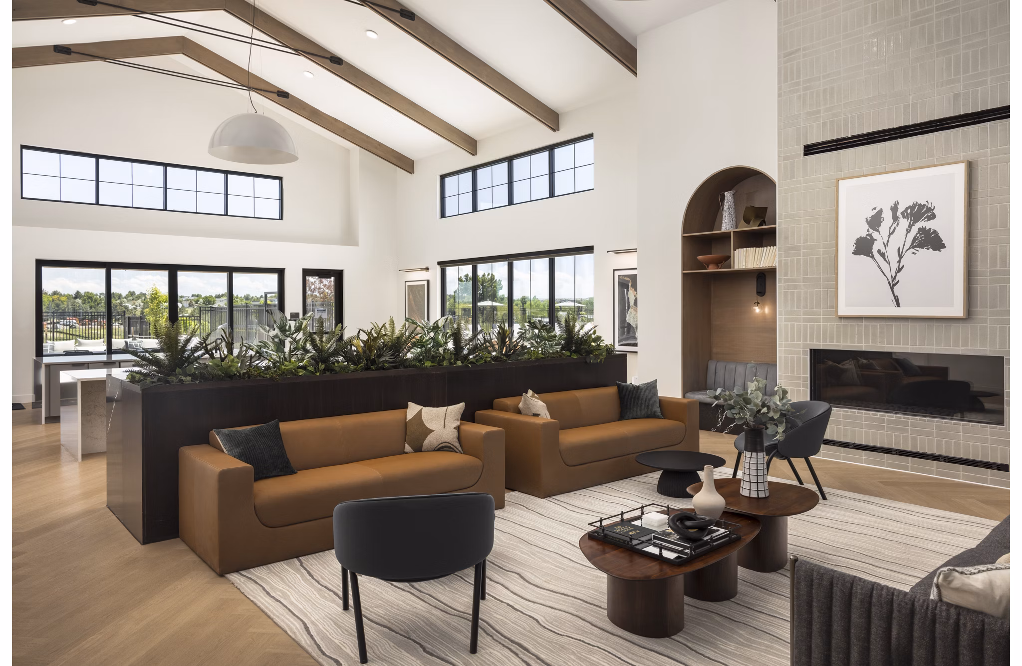 clubhouse at The Alder Apartments 