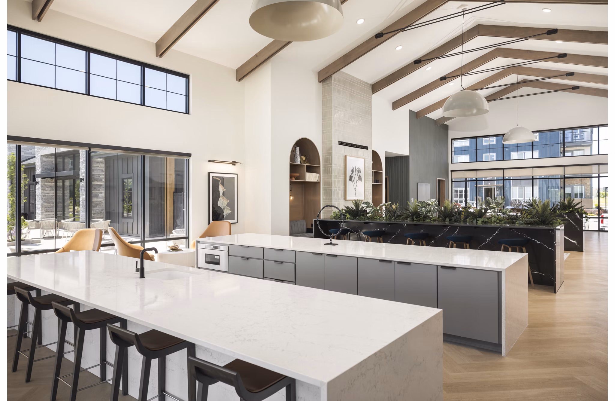 clubhouse at The Alder Apartments 