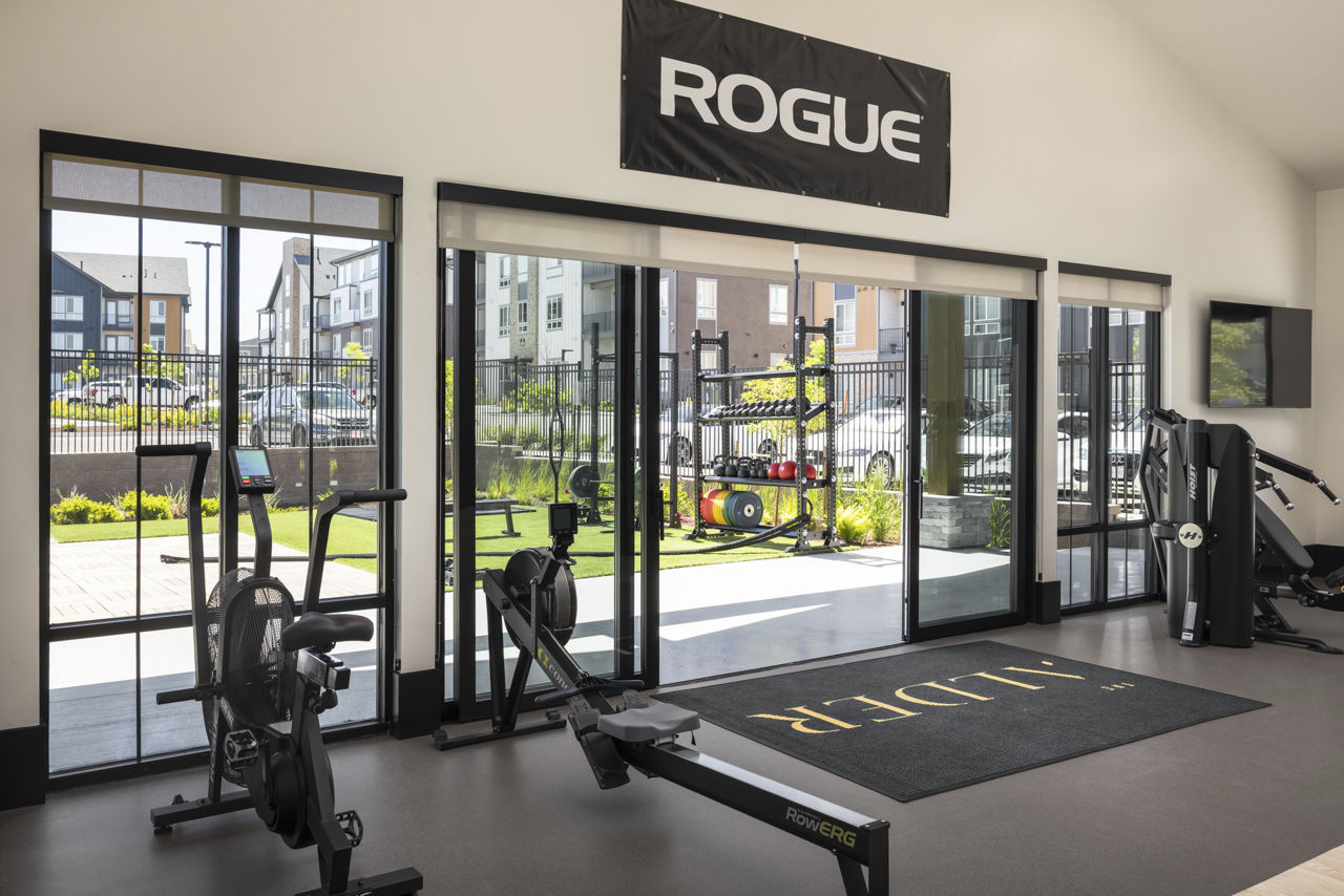 Gym at The Alder (1 of 4)