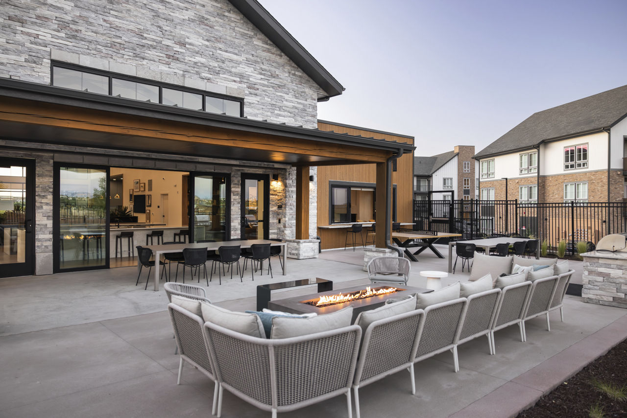 Grill area at The Alder (1 of 4)