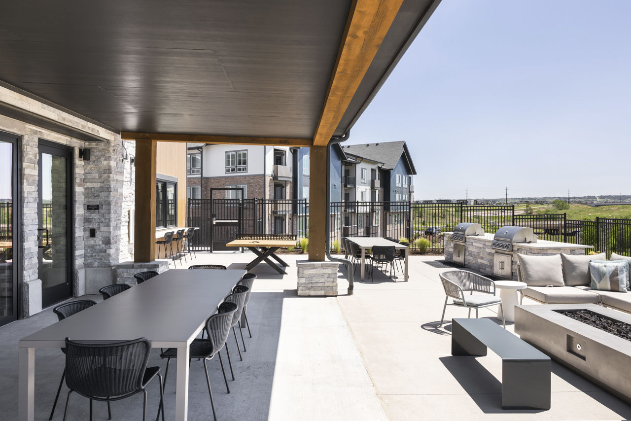 Grill area at The Alder (2 of 4)