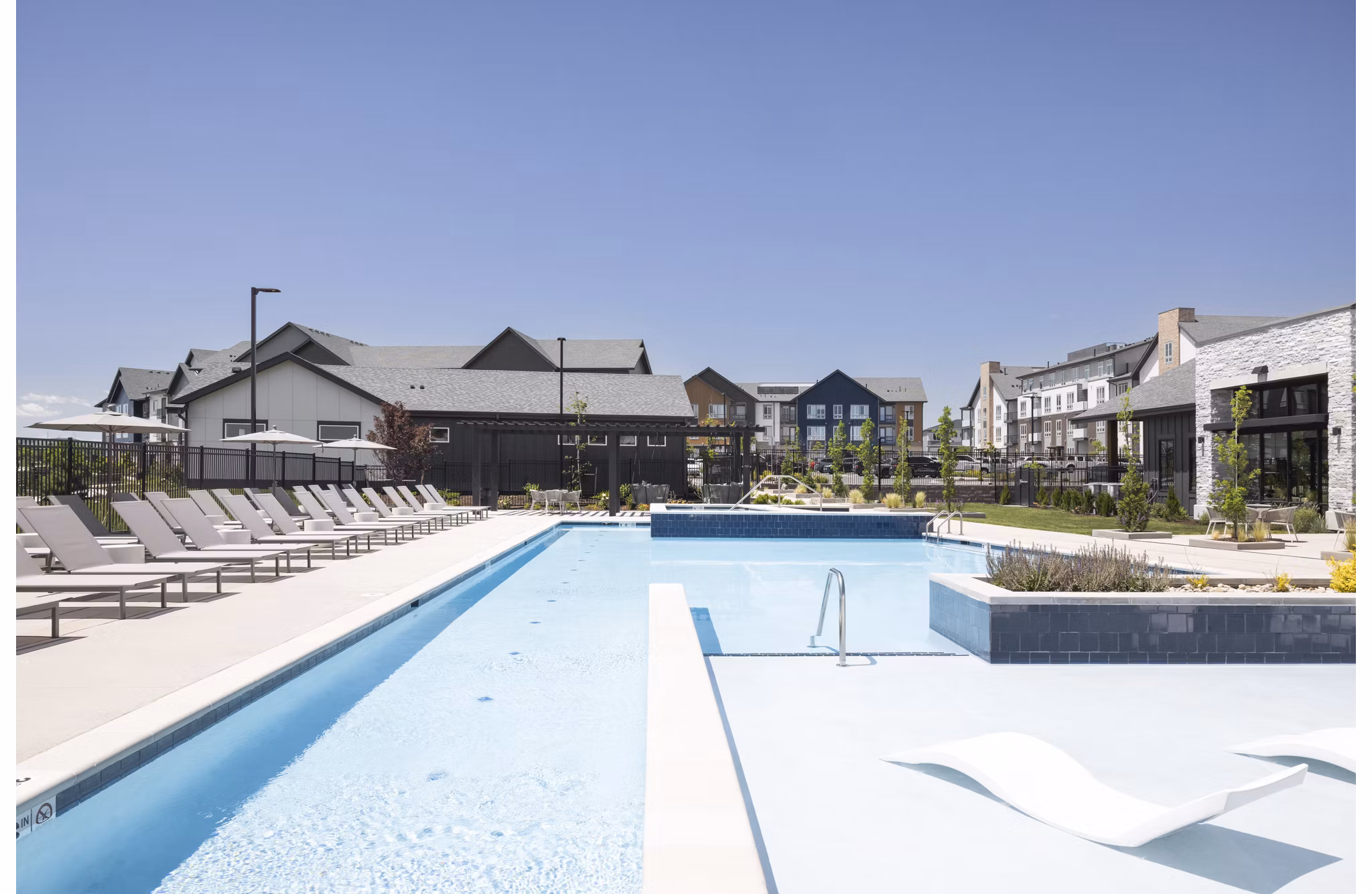 pool at The Alder Apartments 