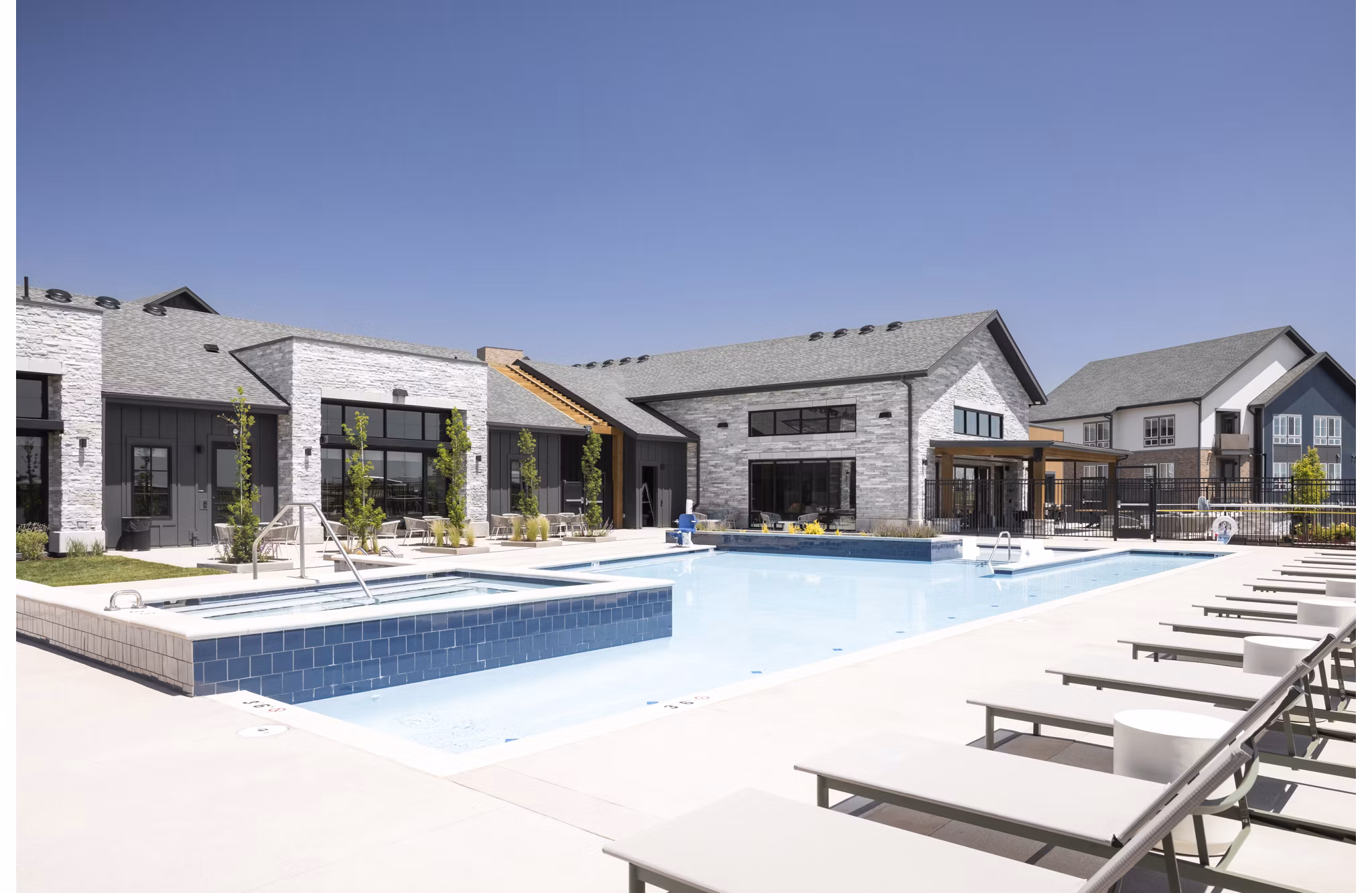 pool at The Alder Apartments