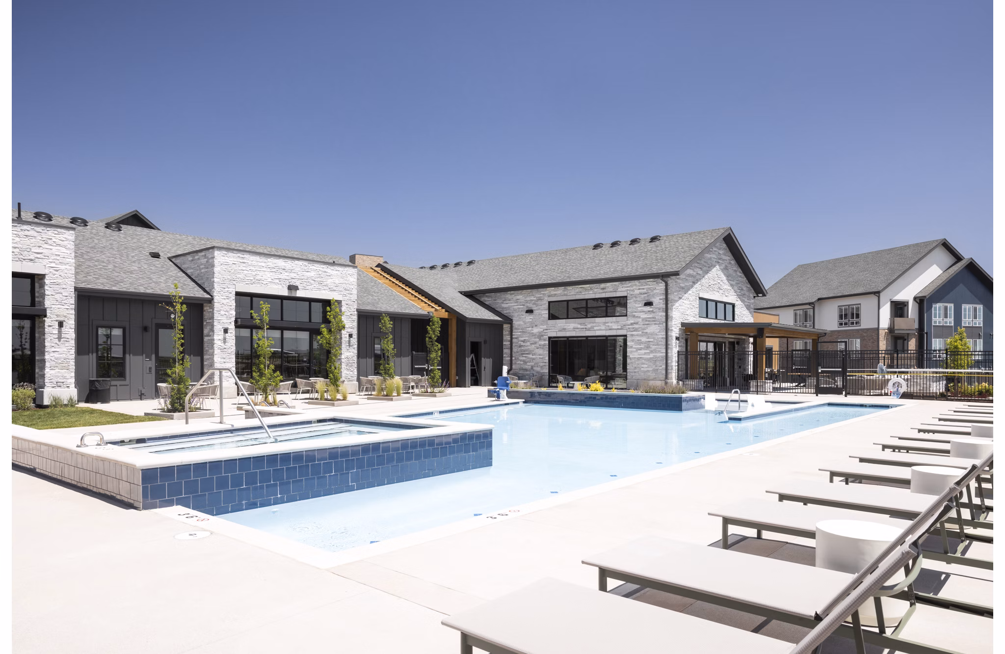 pool at The Alder Apartments