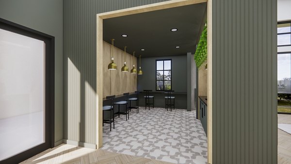 rendering at The Alder Apartments