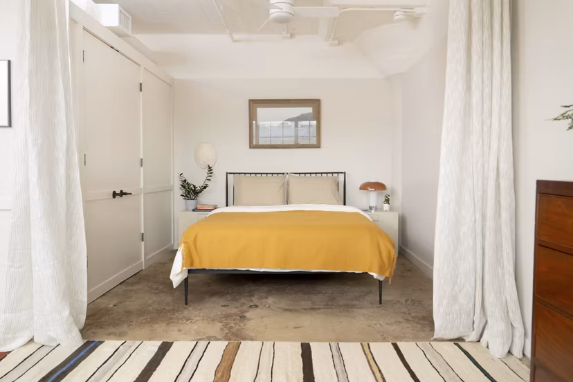 bedroom at Storehouse Nine Apartments