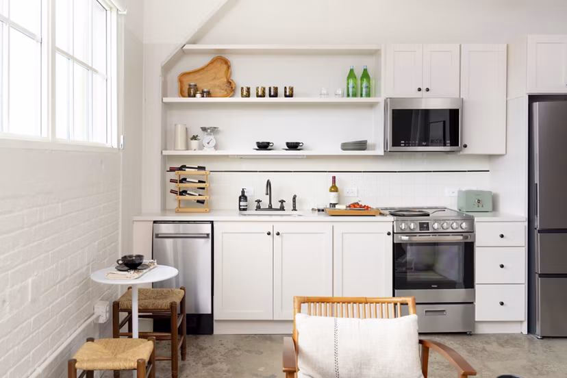 kitchen at Storehouse Nine Apartments
