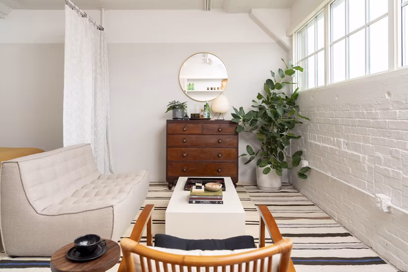 living room at Storehouse Nine Apartments