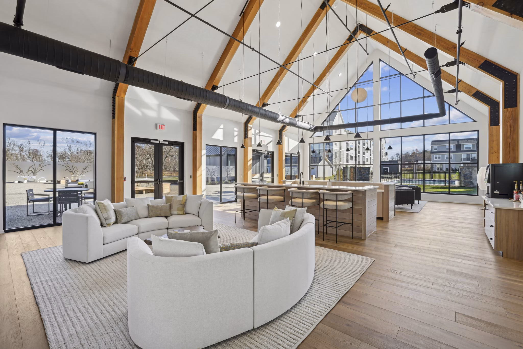 clubhouse at Springside Middletown Apartments
