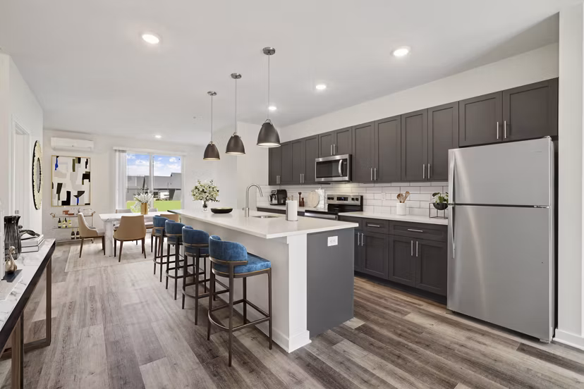 kitchen at Springside Middletown Apartments
